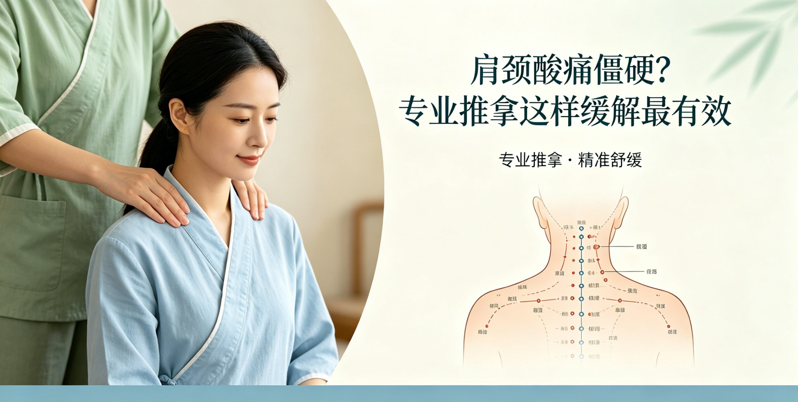 肩颈酸痛推拿理疗缓解方法