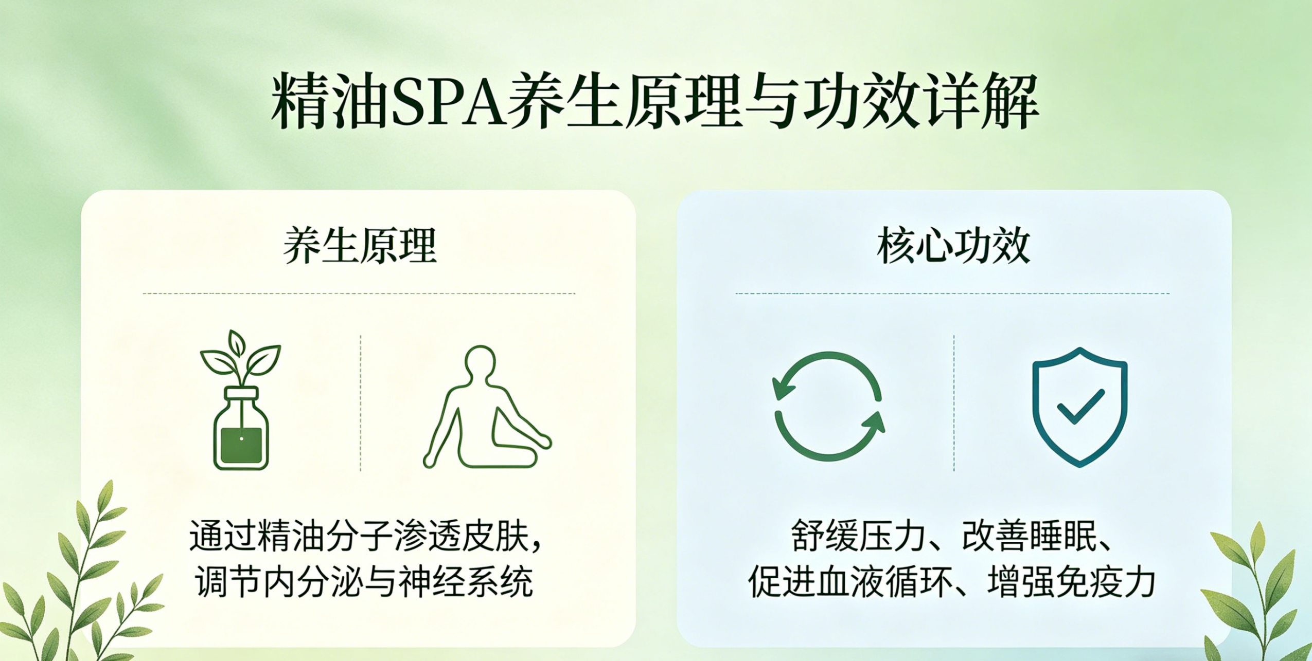 精油SPA养生功效原理